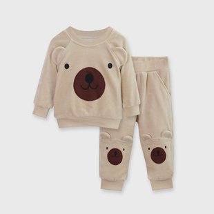 Children's set Flamingo Beige, size: 80, art. 147-041