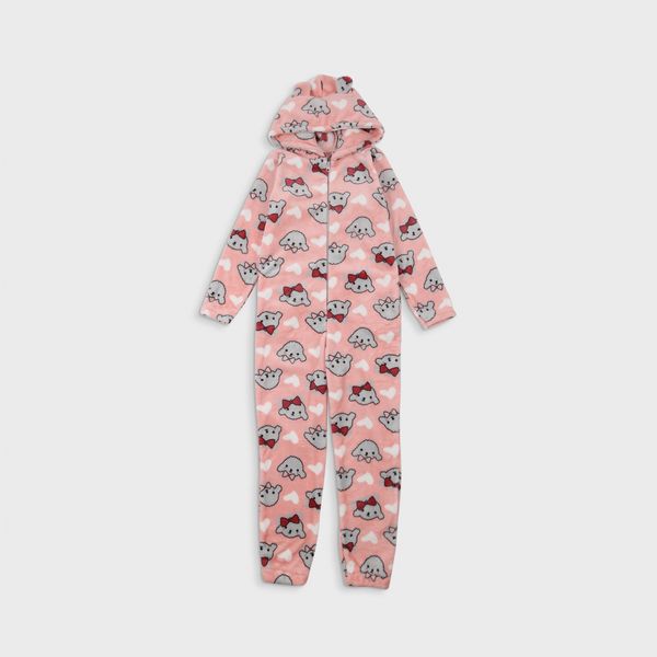 Kigurumi children's Flamingo, color: Peachy, size: 134-140, sku 779-912