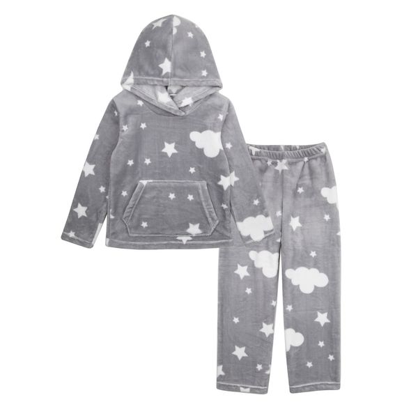 Terry set for girls for Flamingo Gray, size: 164, sku 887-910