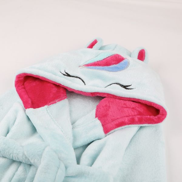 Children's bathrobe Flamingo Menthol, size: 98, sku 441-909