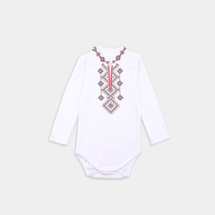 Bodysuit baby Flamingo White, size: 86, art. 105-204