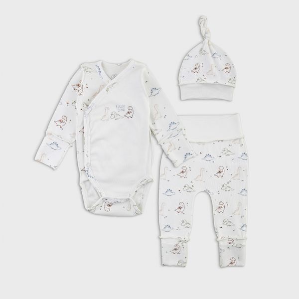 Nursery set Flamingo 3 items, color: Lactic, size: 56, sku 134-099