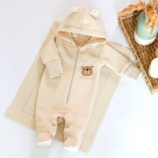 Children's overalls Flamingo, color: Light beige, size: 68, sku 673-341 673-341