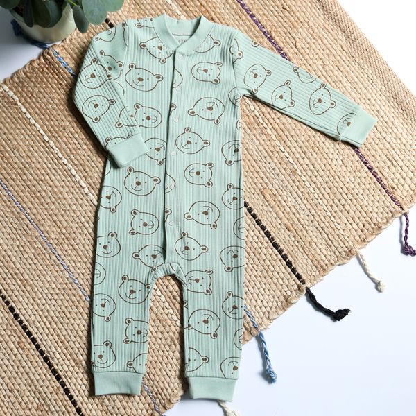 Baby overalls Flamingo, color: Mint, size: 80, sku 0724-221