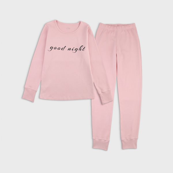 Pajamas for girls Flamingo, color: Dark powder, size: 152, sku 240-090