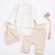 Nursery set 3 items Flamingo, color: Молочный, size: 50, sku 433-106 433-106 #1