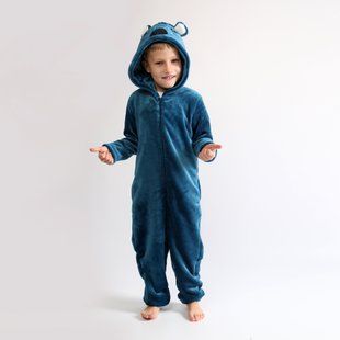 Children's kigurumi Flamingo, color: Turquoise , size: 122-128, sku 779-900 779-900