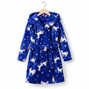 Children's bathrobe Flamingo, color: Dark blue, size: 98, sku 882-910 882-910