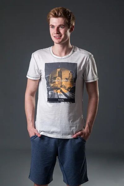 Man's T-shirt Lactic, size: S, sku 036-123